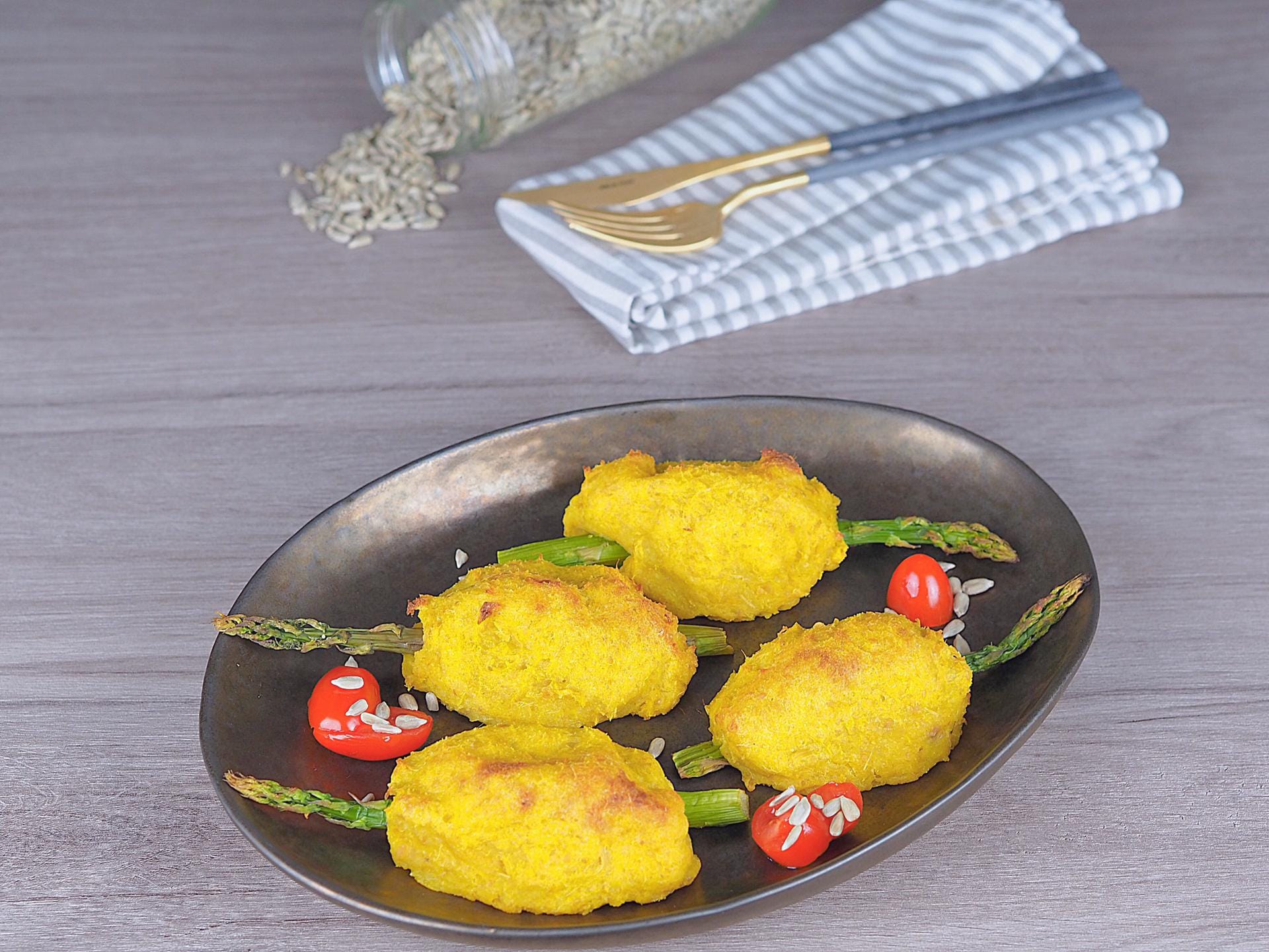 Bolas de batata doce