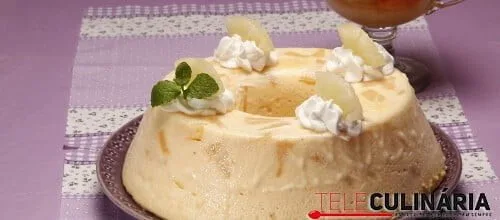 Pudim fácil de ananás