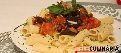 Pasta com beringelas