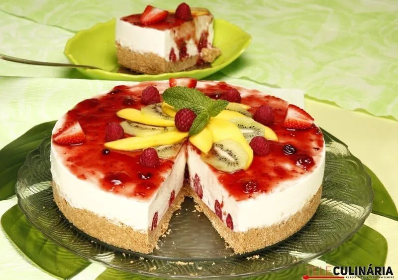 Cheesecake tropical