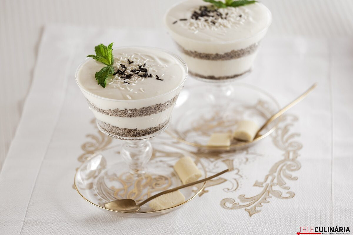 Delícia de chocolate branco