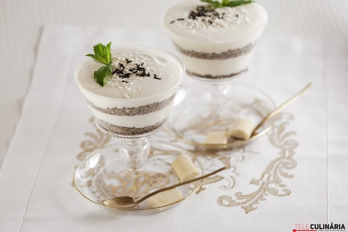 Delícia de chocolate branco