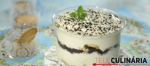 Pavê de leite em pó