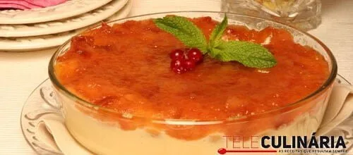 Sinfonia de damascos com palitos de champanhe