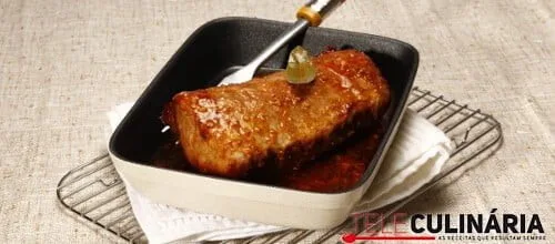 Lombo assado com pimentão- Receita Fácil