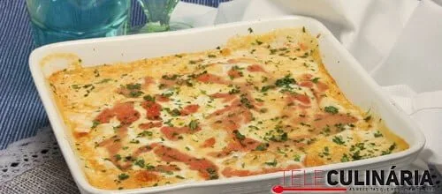 Gratinado de peixe