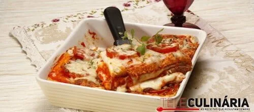 Tosta mista no forno com tomate