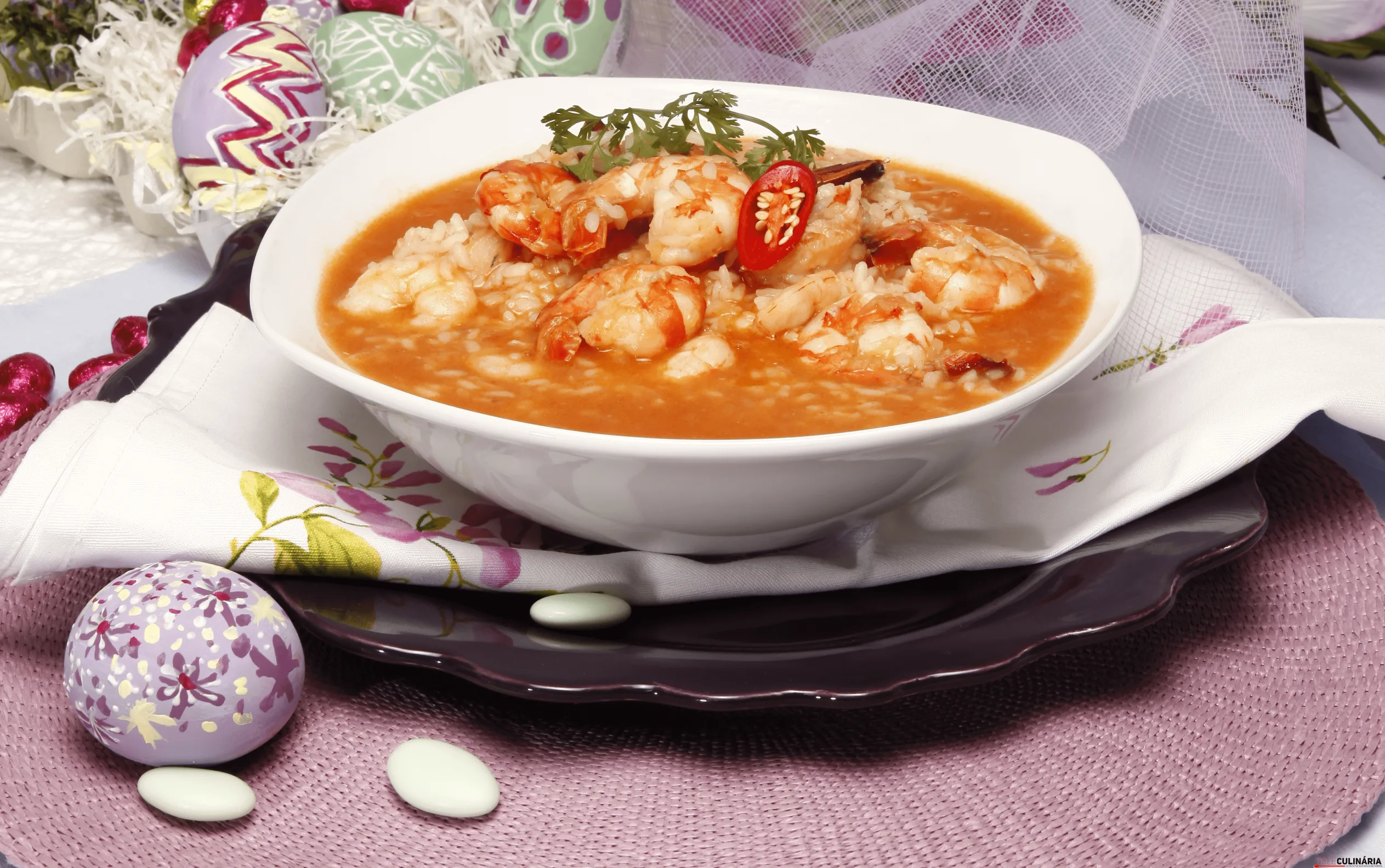 Arroz de gambas