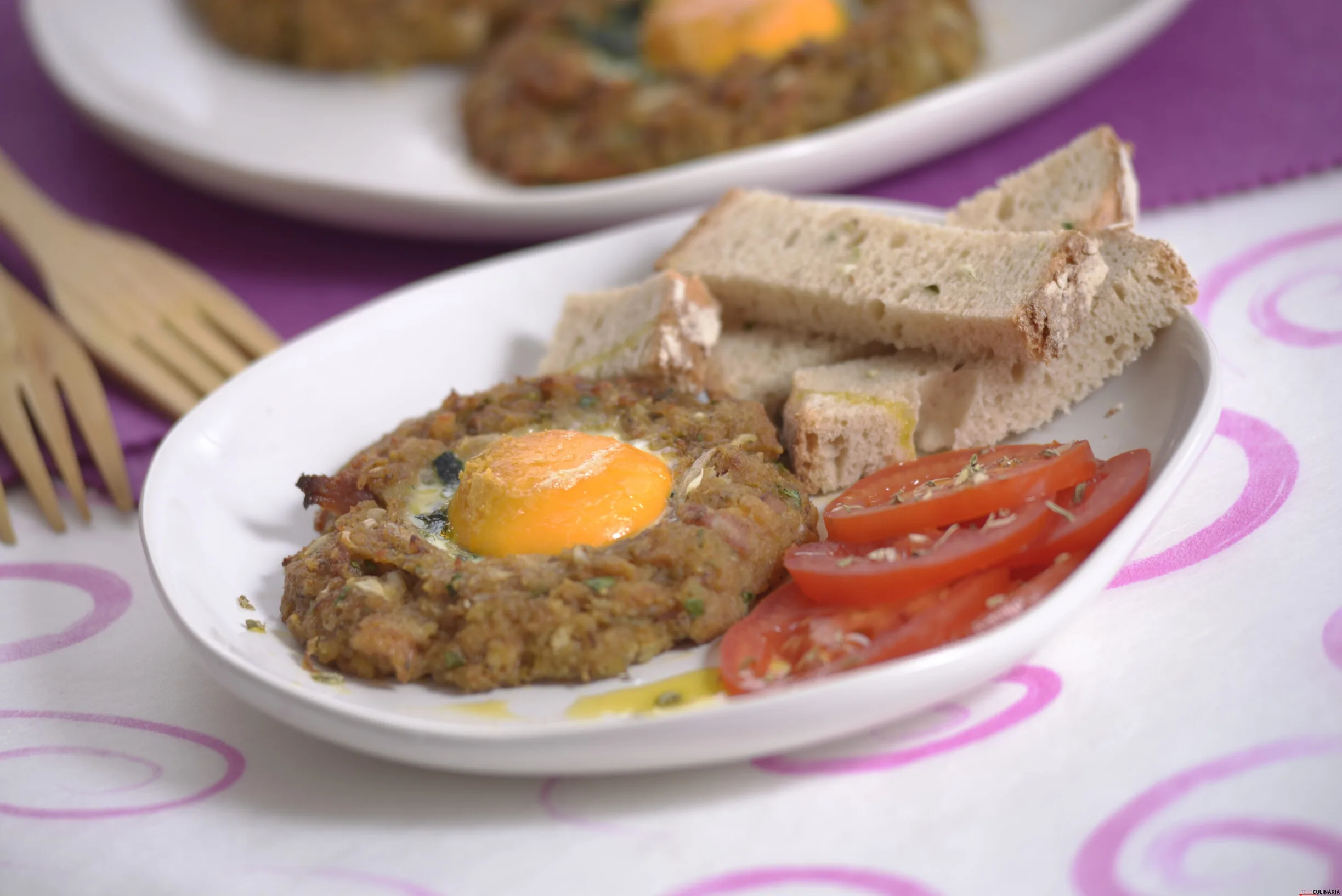 Alheira no forno à moda da Isabel