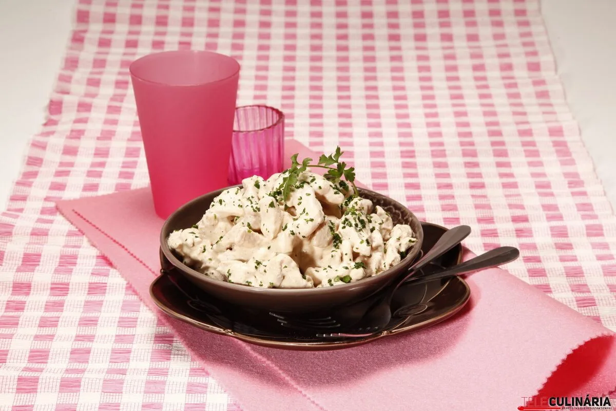 Strogonoff de frango "30 minutos"