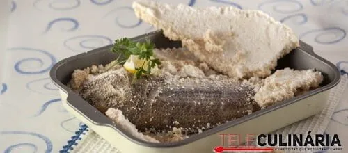 Pargo ao sal
