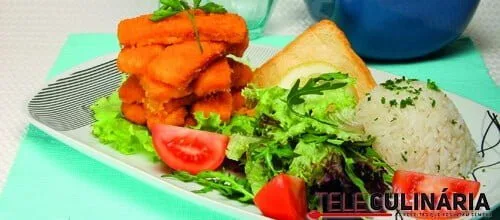 Combinado de panadinhos de peixe