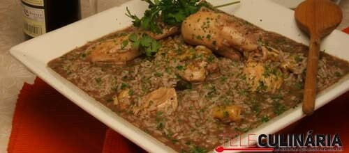 Arroz de cabidela receita tradicional