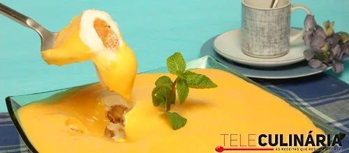 Doce em camadas com leite condensado