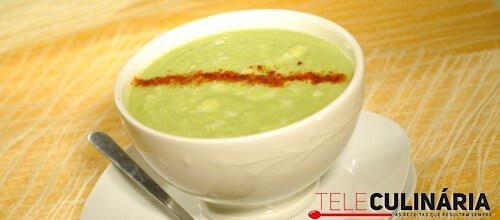 Sopa de favas com arroz