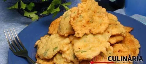 Receita fácil de pataniscas de bacalhau