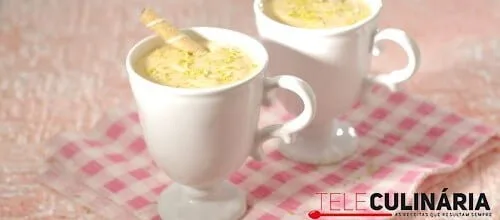 Mousse de caramelo e lima