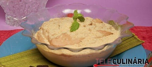 Serradura de chocolate