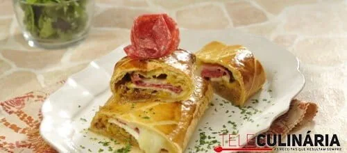 Strudel de carnes frias