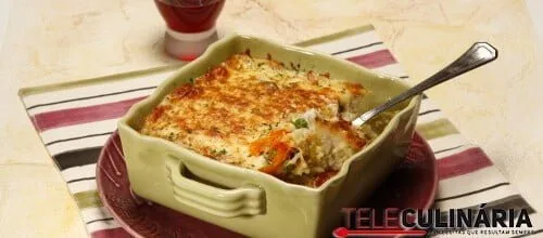 Legumes gratinados