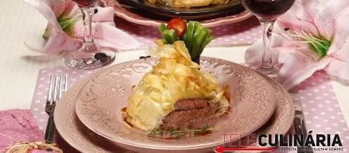 Miminhos de boi em lenço crocante