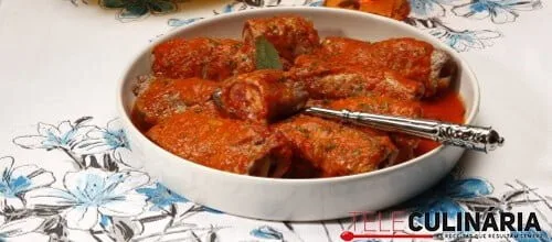 Bifinhos de novilho recheados