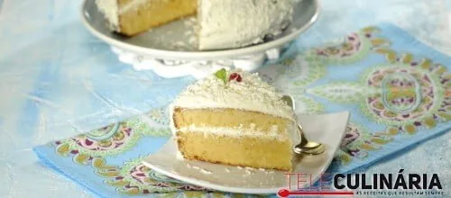 Bolo de leite em pó