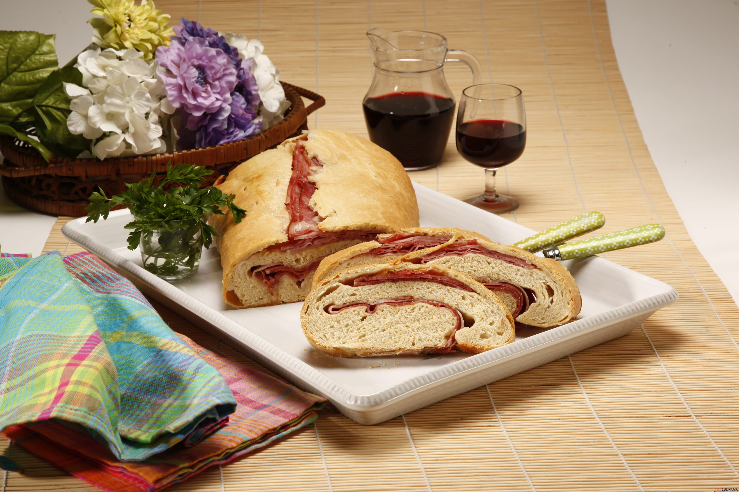 Bola de carnes fumadas