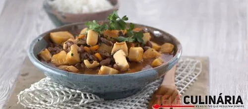 Feijoada de choco com chouriço