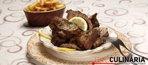 Bochechas de porco grelhadas