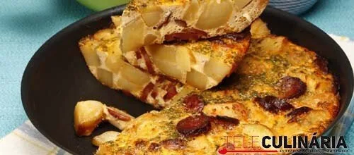 Tortilha de chouriço
