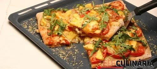Pizza vegetal