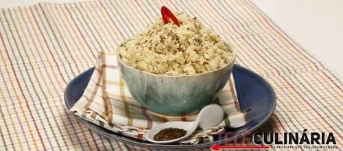 Cuscuz com cominhos