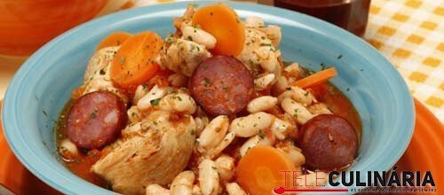 Receita de Feijoada de frango