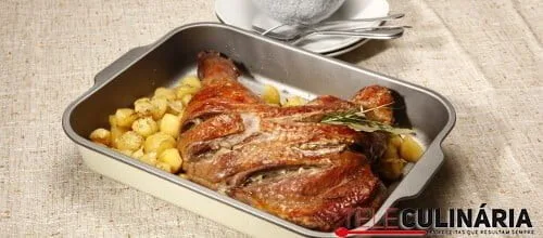 Receita de Perna de peru no forno