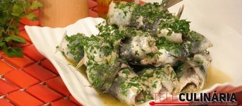 Costeletas de sardinha no tacho