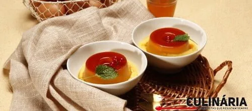 Mini flans de Porto com zabaglione