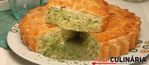 Empada de couve-lombarda