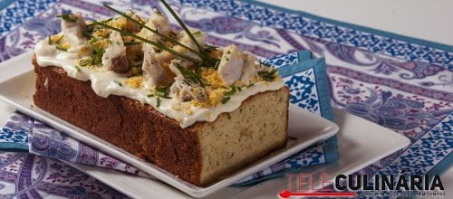 Pudim de peixe e atum