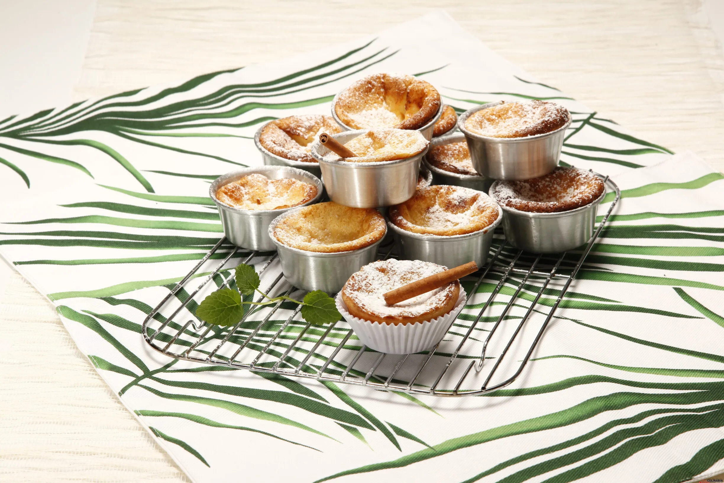 Queijadas de queijo fresco