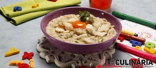 Açordinha de bacalhau