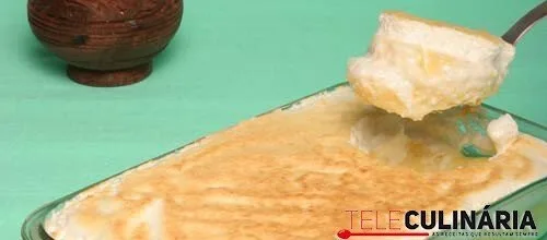 Leite-creme de coco merengado