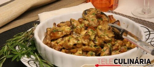 Fricassé de cogumelos