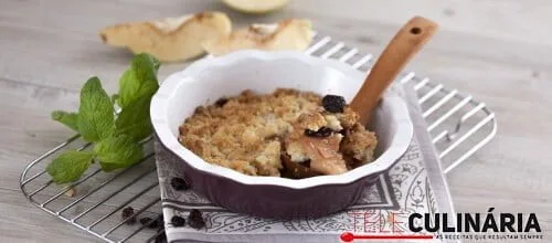 Crumble de marmelo