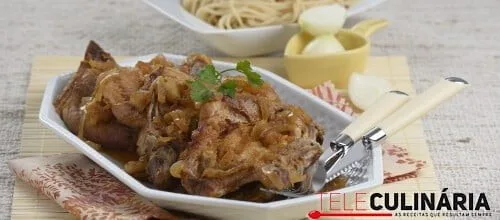 Costeletas de cebolada