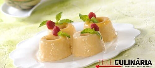 Pudinzinhos de meloa