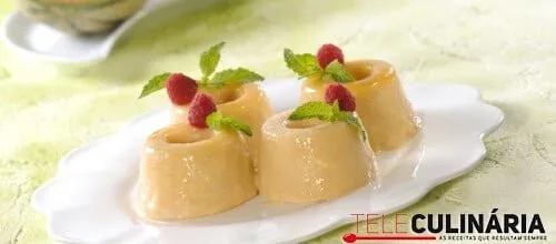 Pudinzinhos de meloa