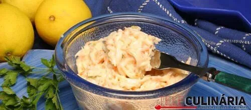 Receita fácil de patê de delícias do mar