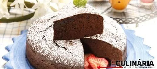 Bolo fingido de chocolate