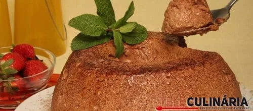 Molotoff de chocolate com limão